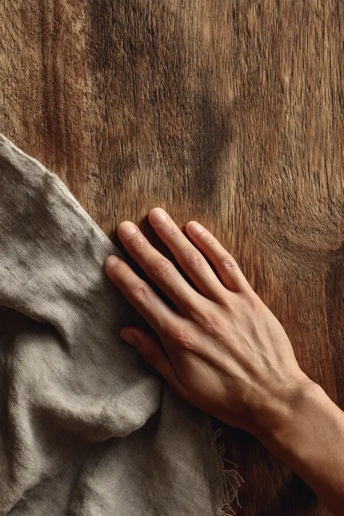 Wood Finishing and Staining Detail
