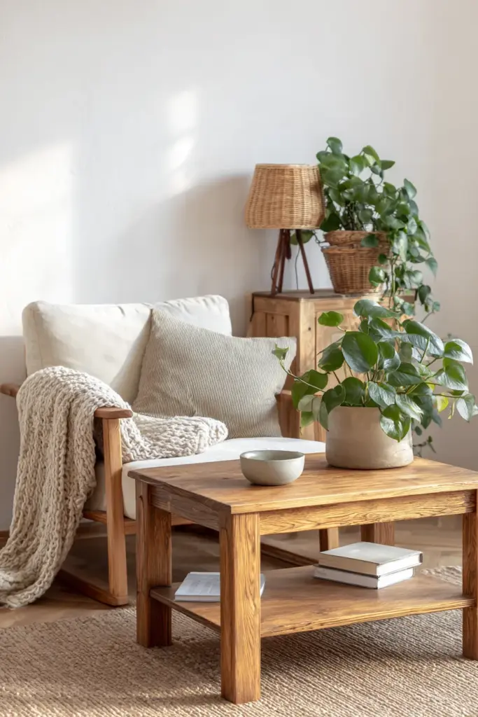 Budget Japandi Living Room Styling
