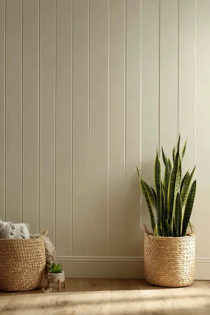 DIY Slatted Wood Wall Panel