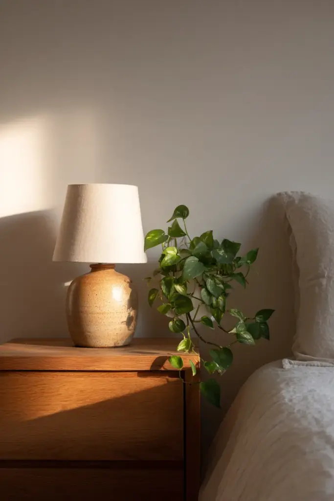 Japandi Bedroom Thrift Styling