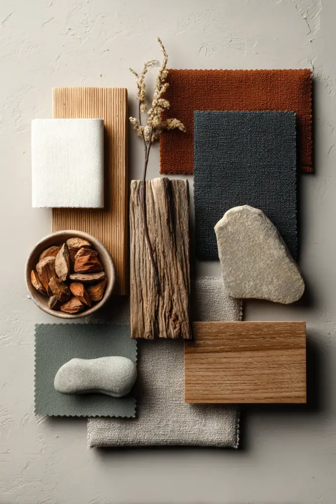 Japandi Color Palette Mood