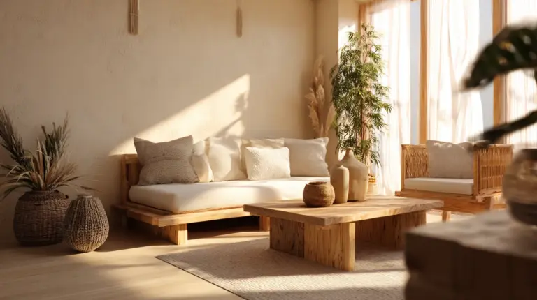 Japandi DIY Living Room Calm