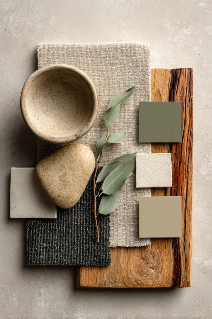 Japandi Earthy Neutral Palette