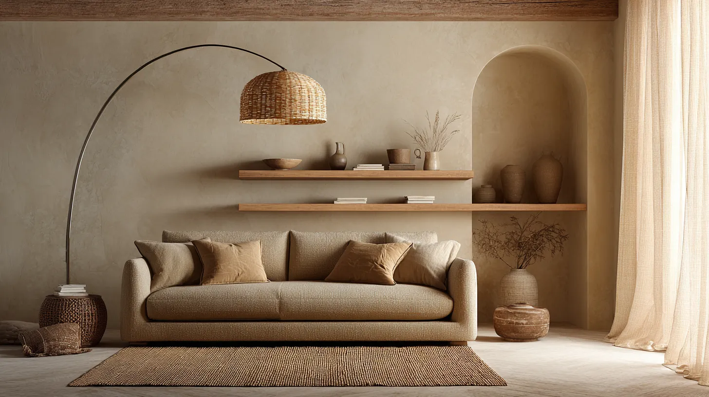 Japandi High Low Living Room