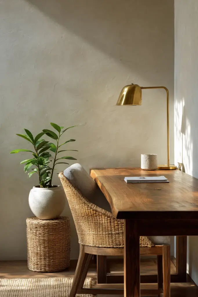 Japandi Home Office Makeover