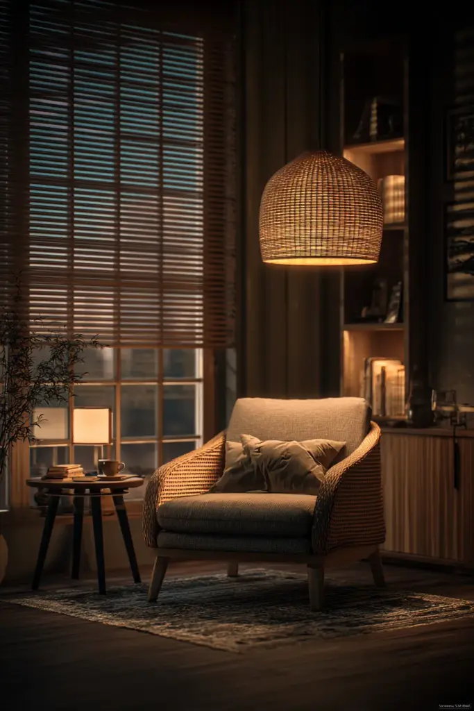 Japandi Layered Lighting