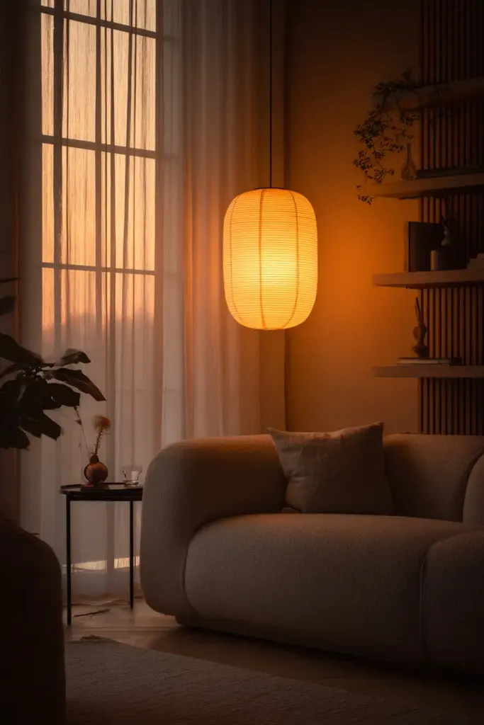 Japandi Lighting Layers