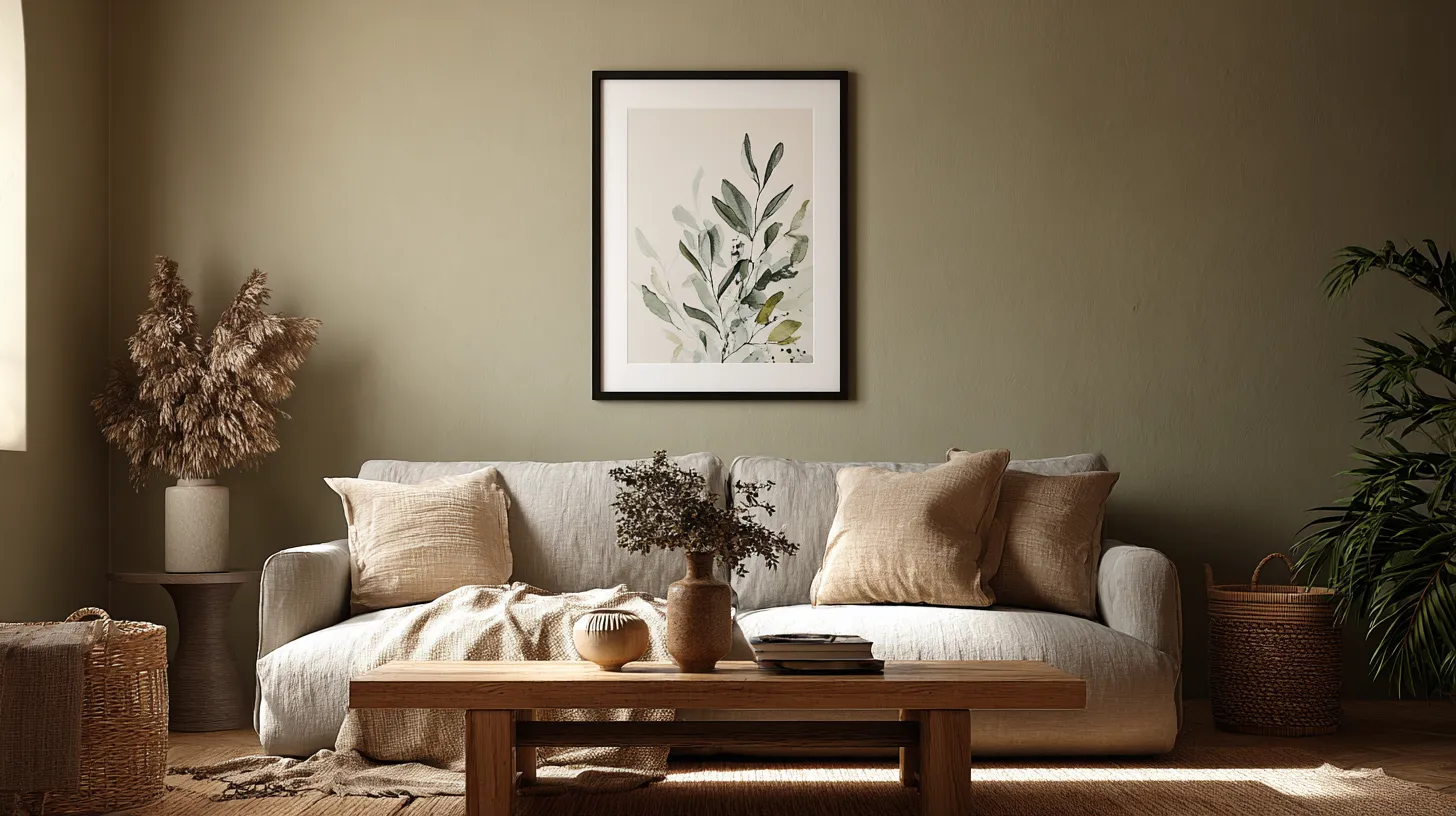 Japandi Living Room Art
