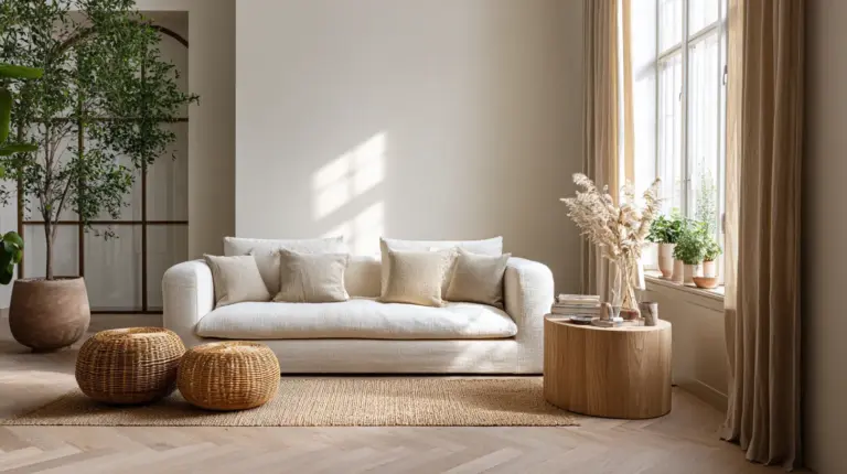 Japandi Living Room Hero