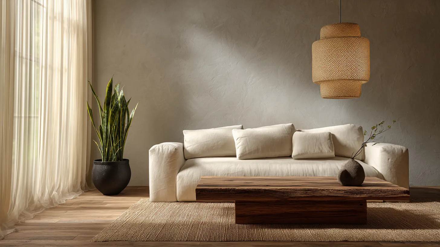 Japandi Living Room Mood