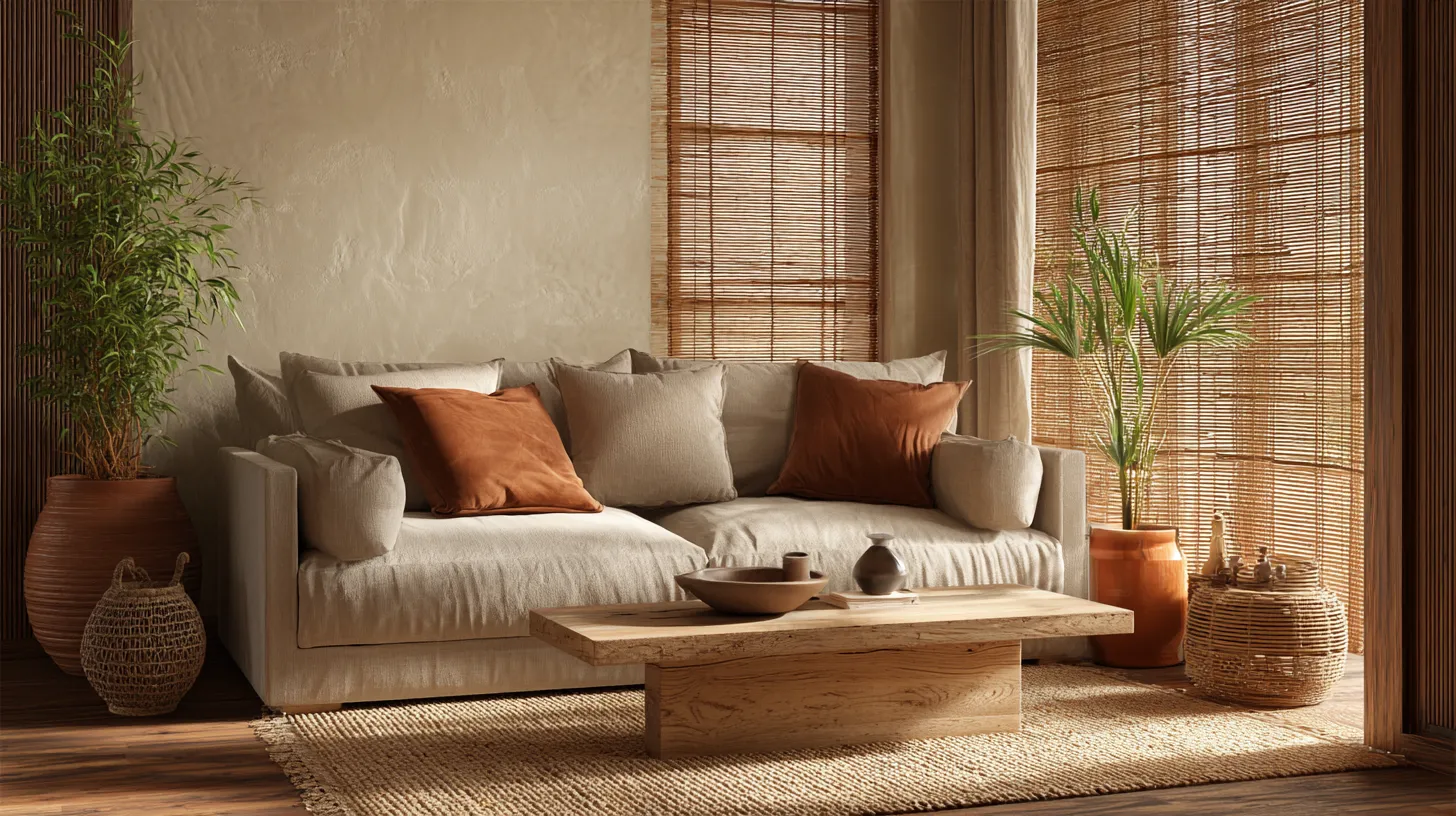 Japandi Living Room Overview