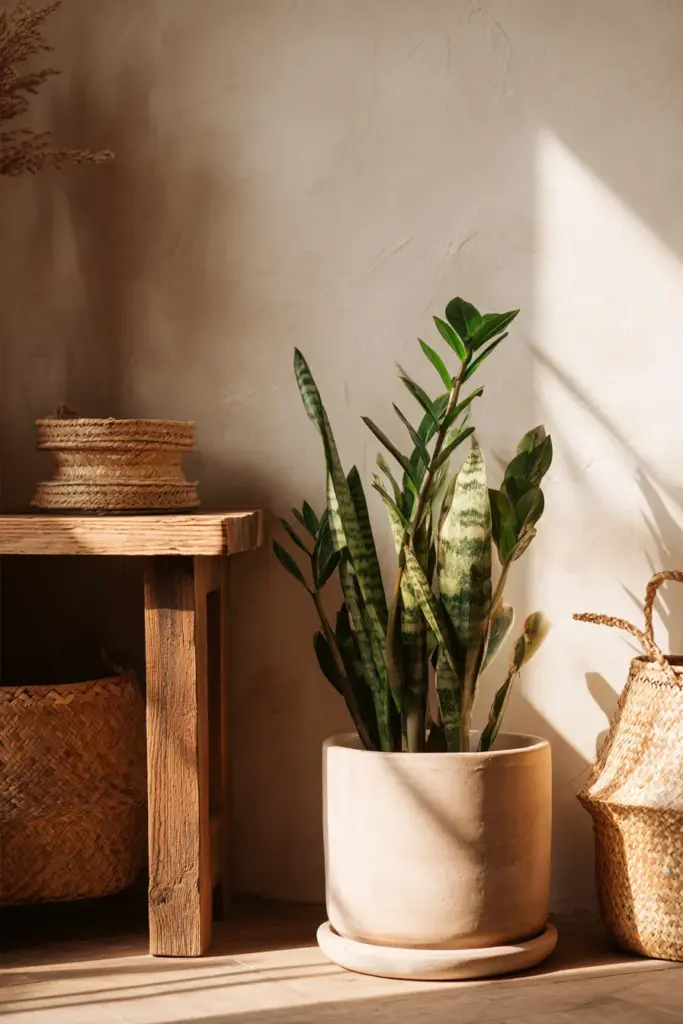 Japandi Plants Corner