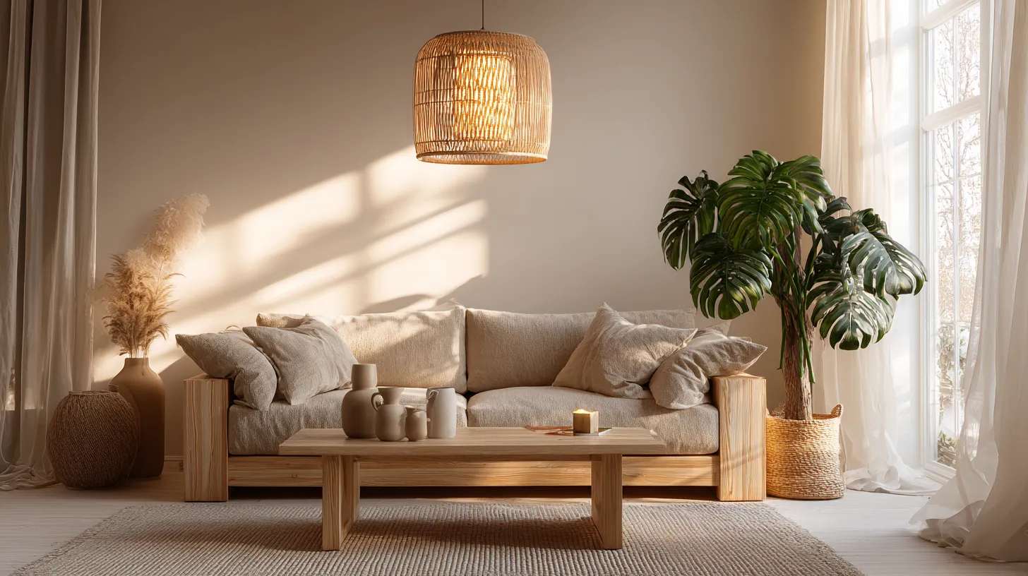 Japandi Smart Living Room