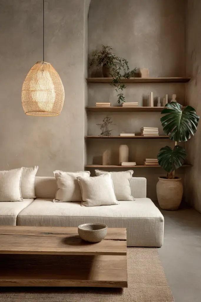 Japandi-Wabi-Sabi Fusion Room