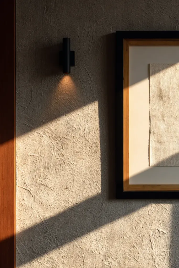 Japandi Wall Lighting Detail
