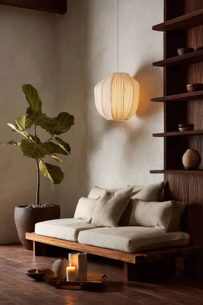 Japandi living room