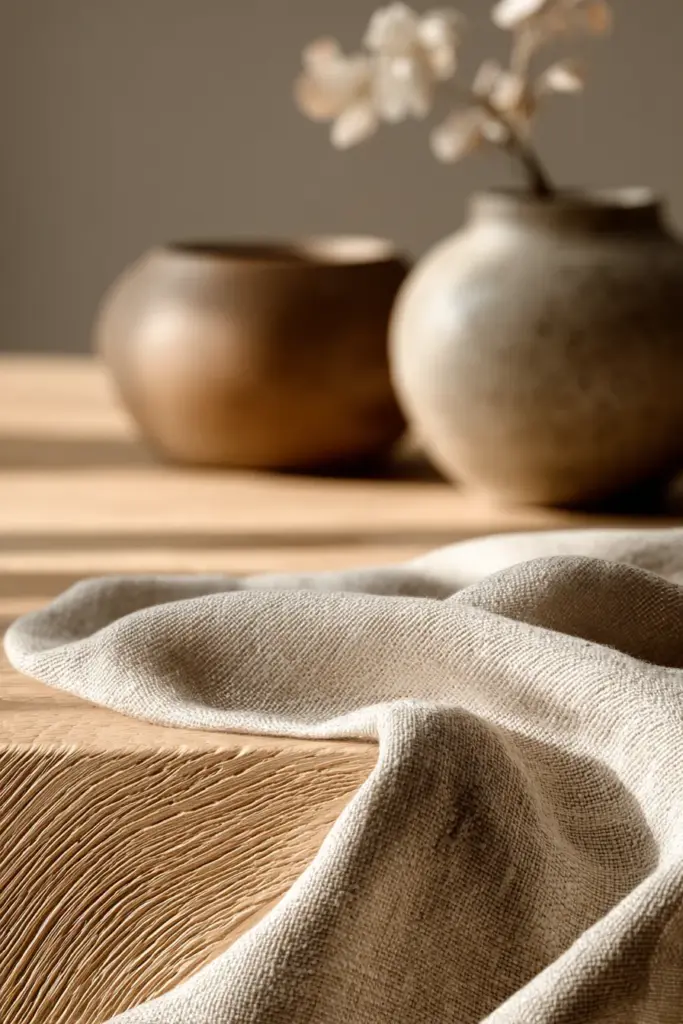 Minimalist Japandi Furniture Details