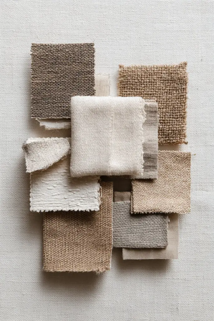 Natural Japandi Fabric Swatches