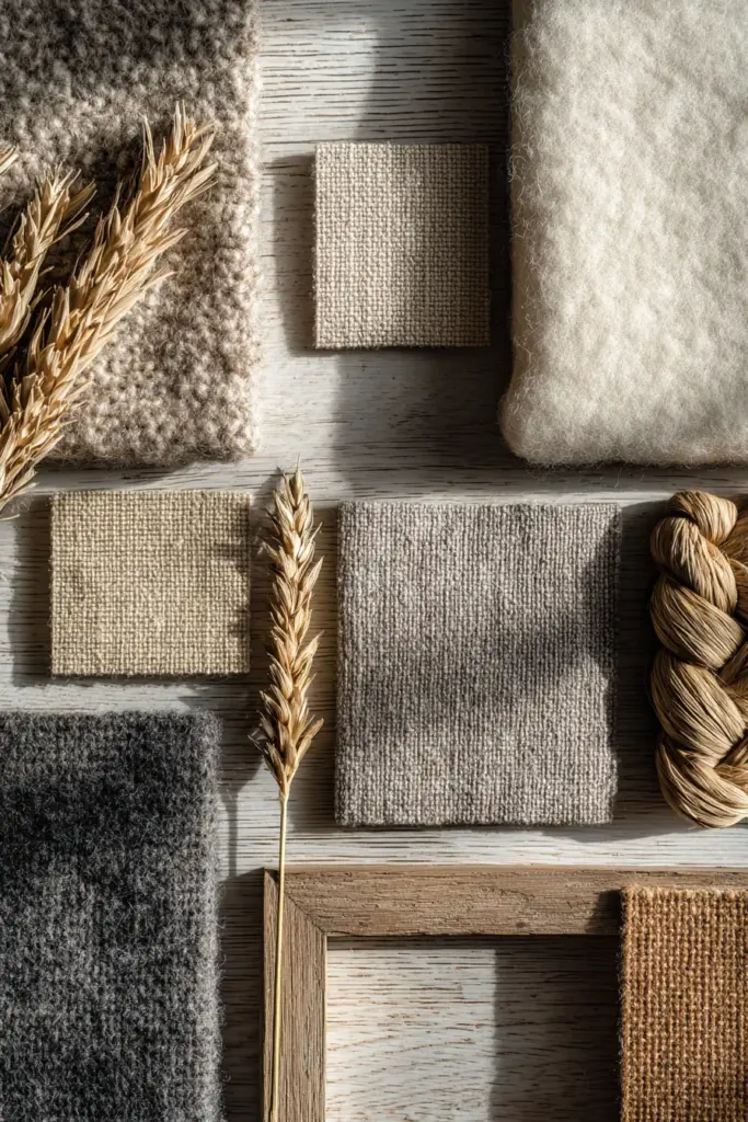 Natural Japandi Fabric Swatches