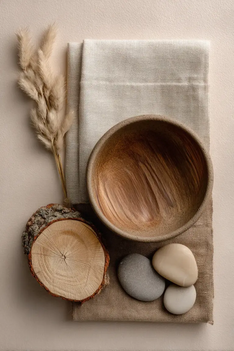 Natural Materials Flatlay