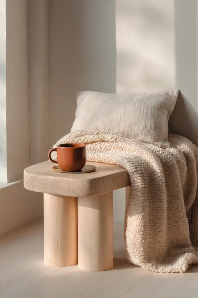 Scandinavian Cozy Texture Scene