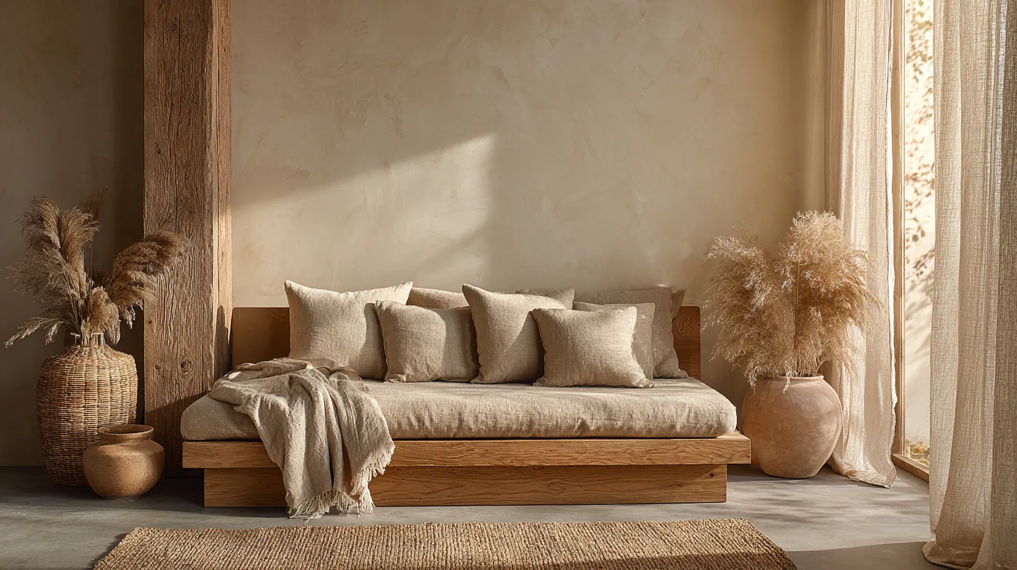 Serene Japandi Living Room