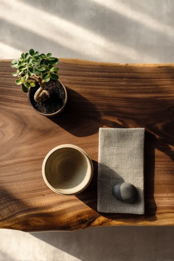 Solid Wood Coffee Table Styling
