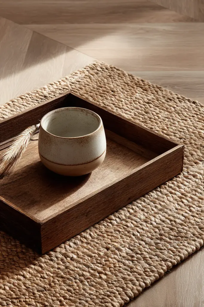 Tatami-Inspired Rug Zone