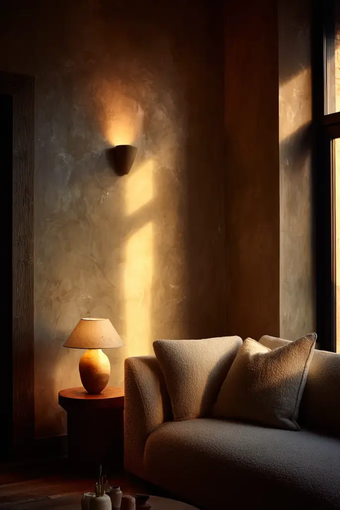 Accent Wall Lighting Layers