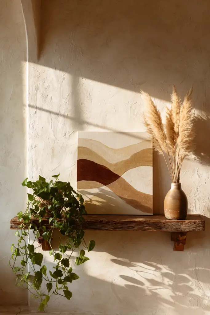 Art and plant styling combination