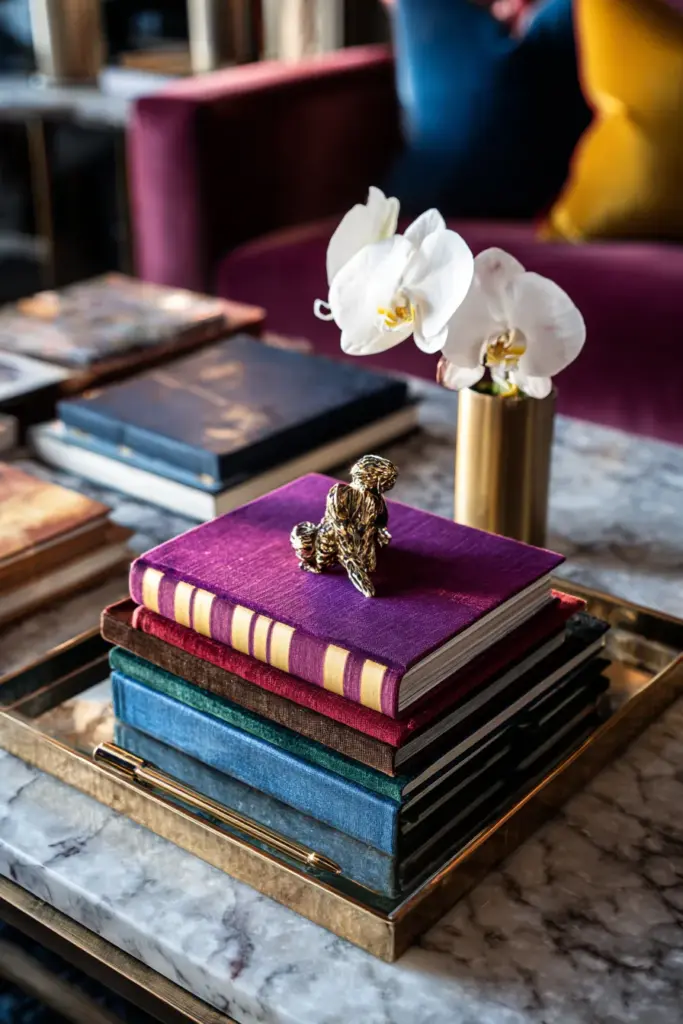 Budget Glam Styled Coffee Table