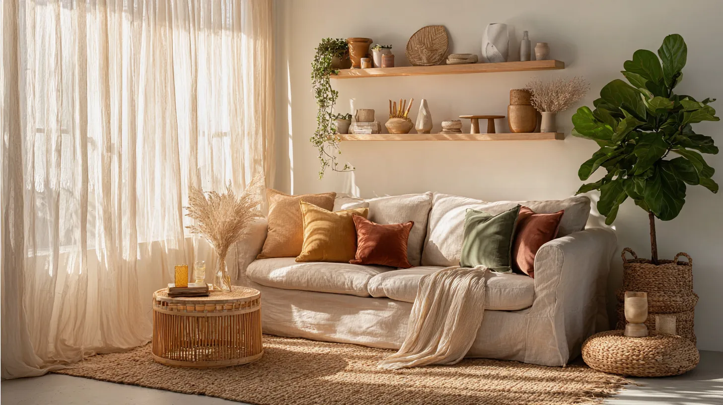 Cozy Renter Living Room