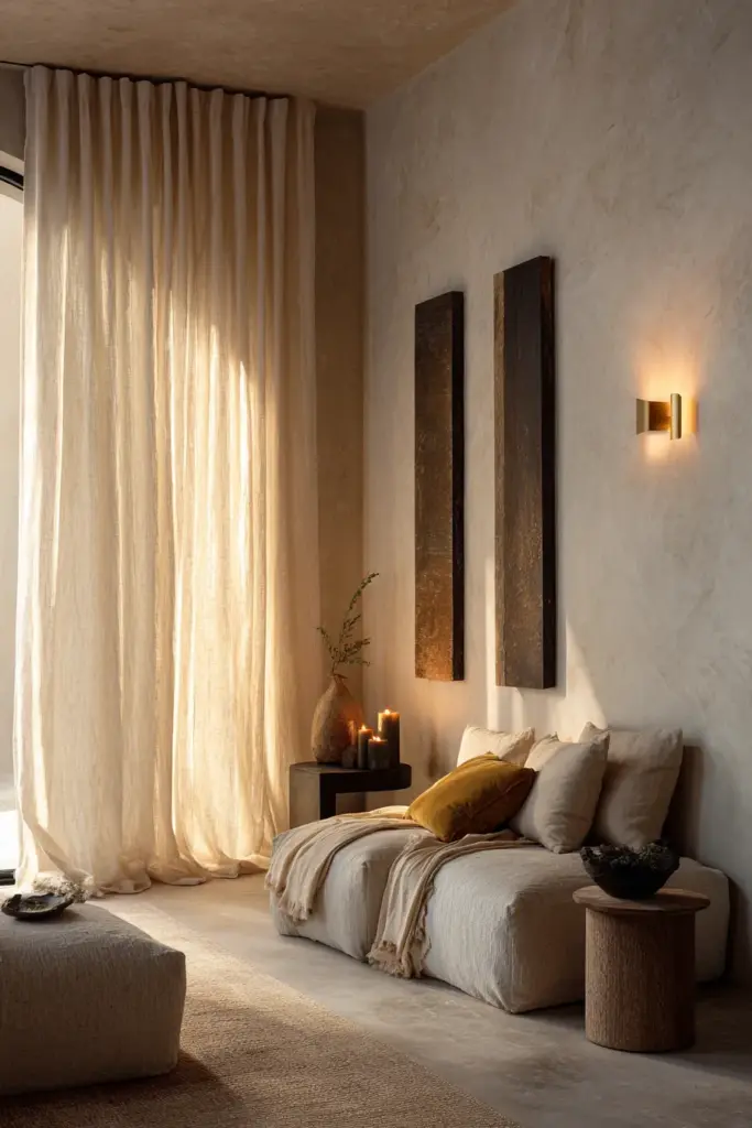Curtains, Art and Lighting Layers