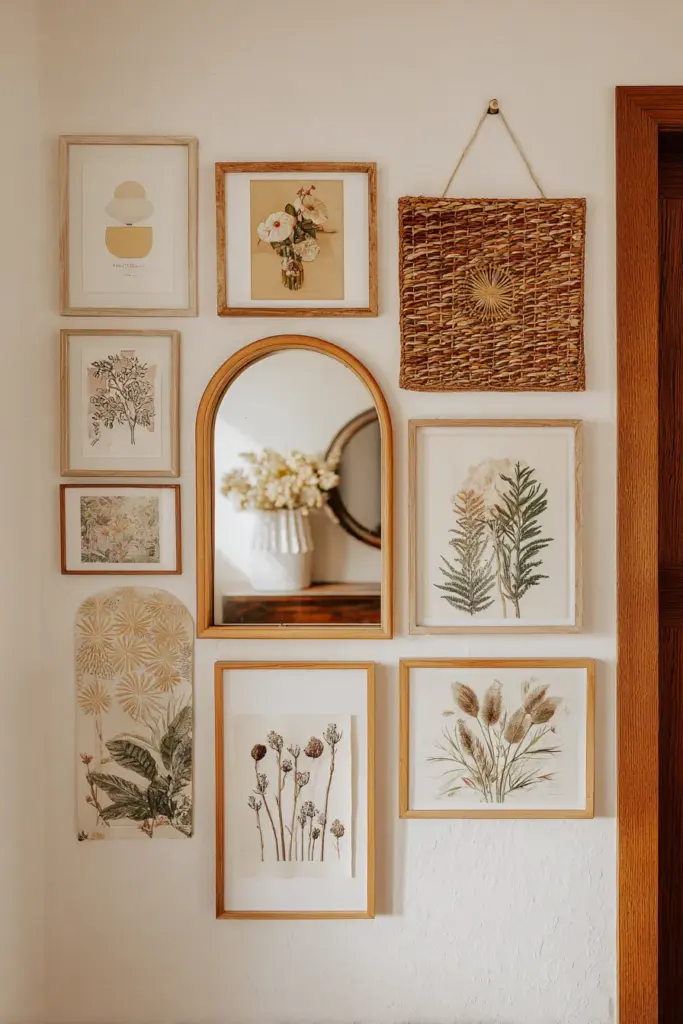 Eclectic Gallery Wall