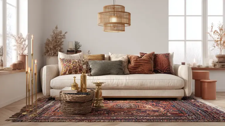 Eclectic Living Room Featured