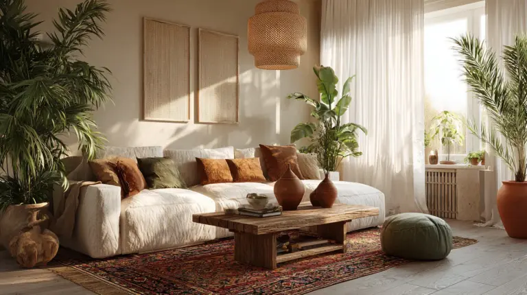 Eclectic Living Room Featured