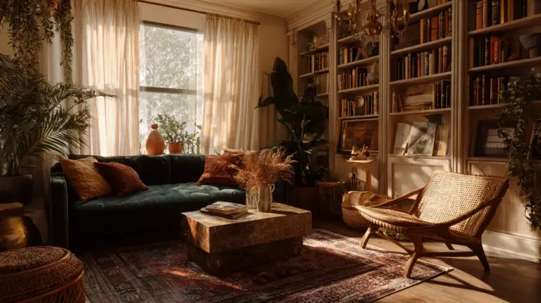 Eclectic Living Room Hero