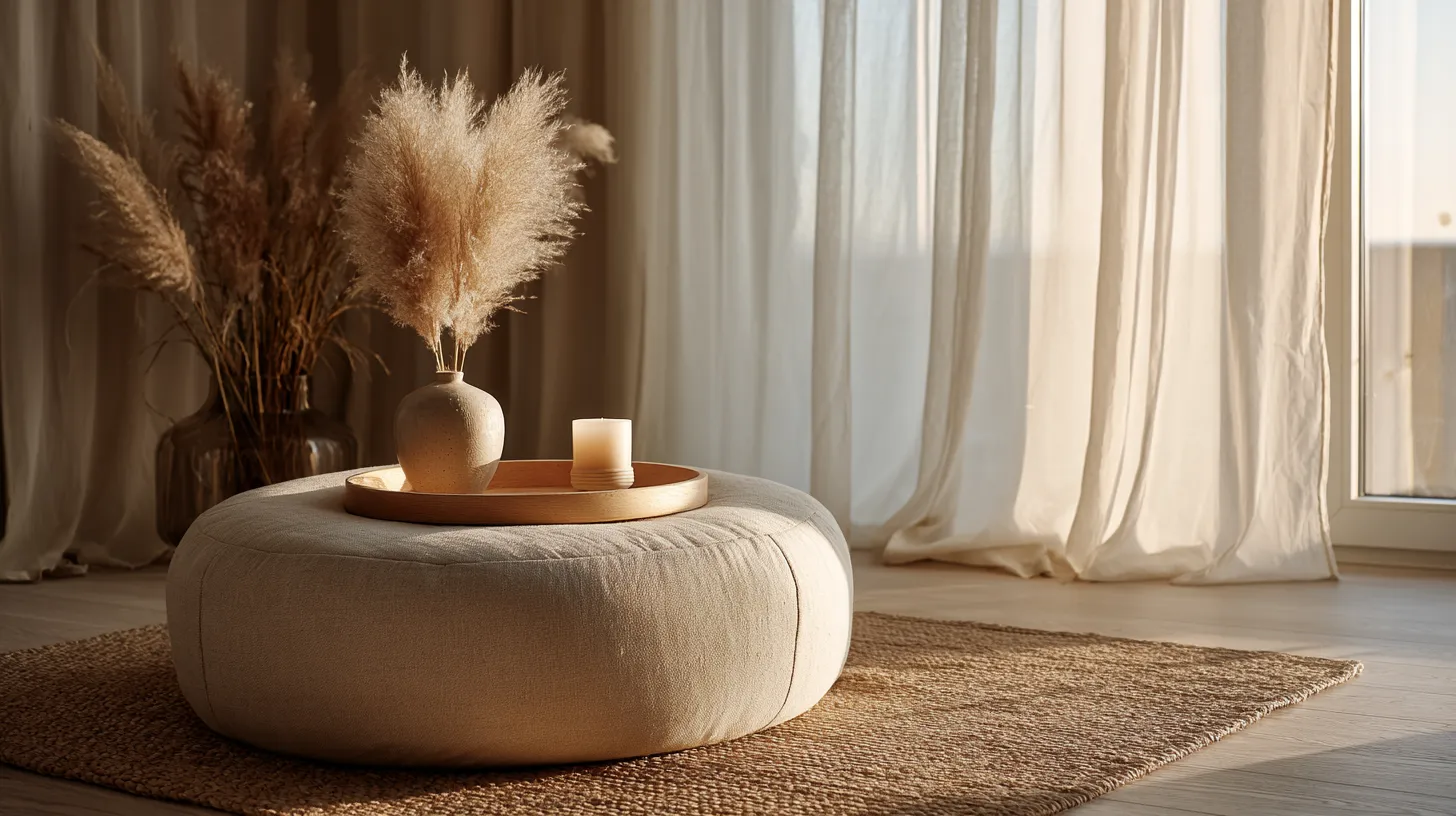 Featured — Ottoman as Coffee Table