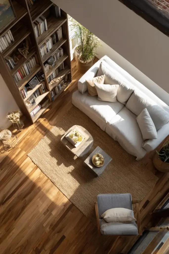 Floating Furniture Layout