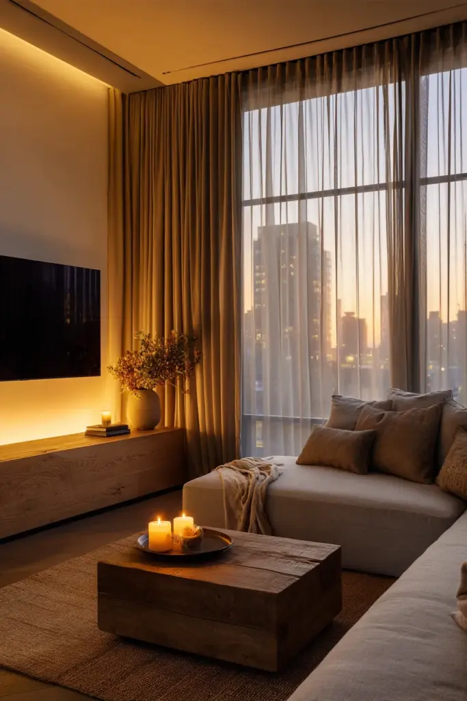 Glare Control and Bias Lighting