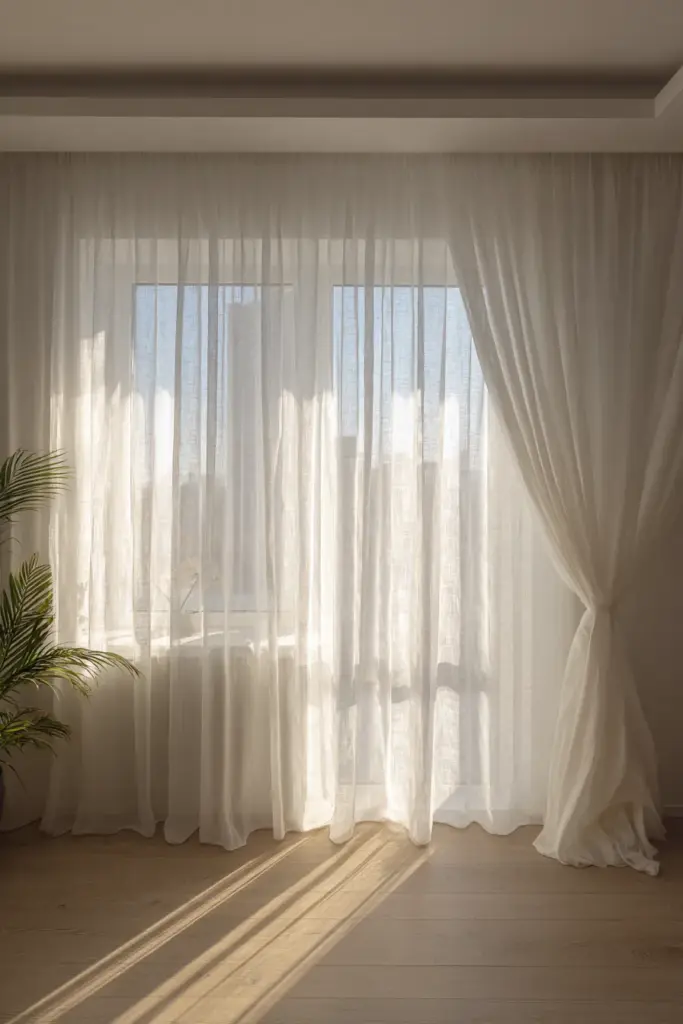 High-Mounted Curtain Window