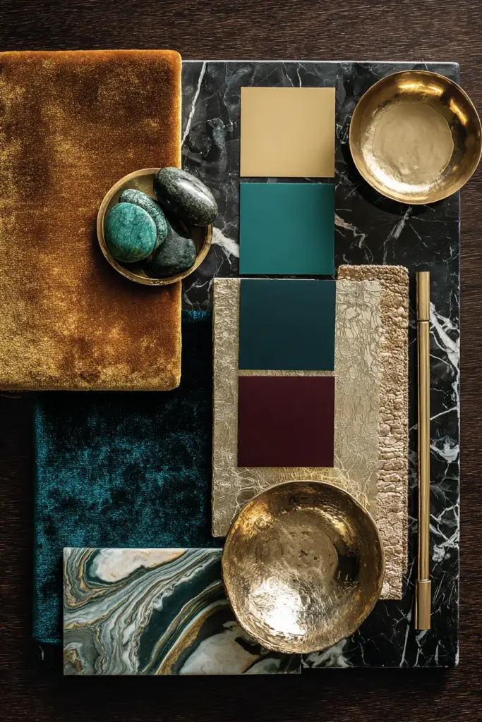 Jewel Tone Color Palette Mood