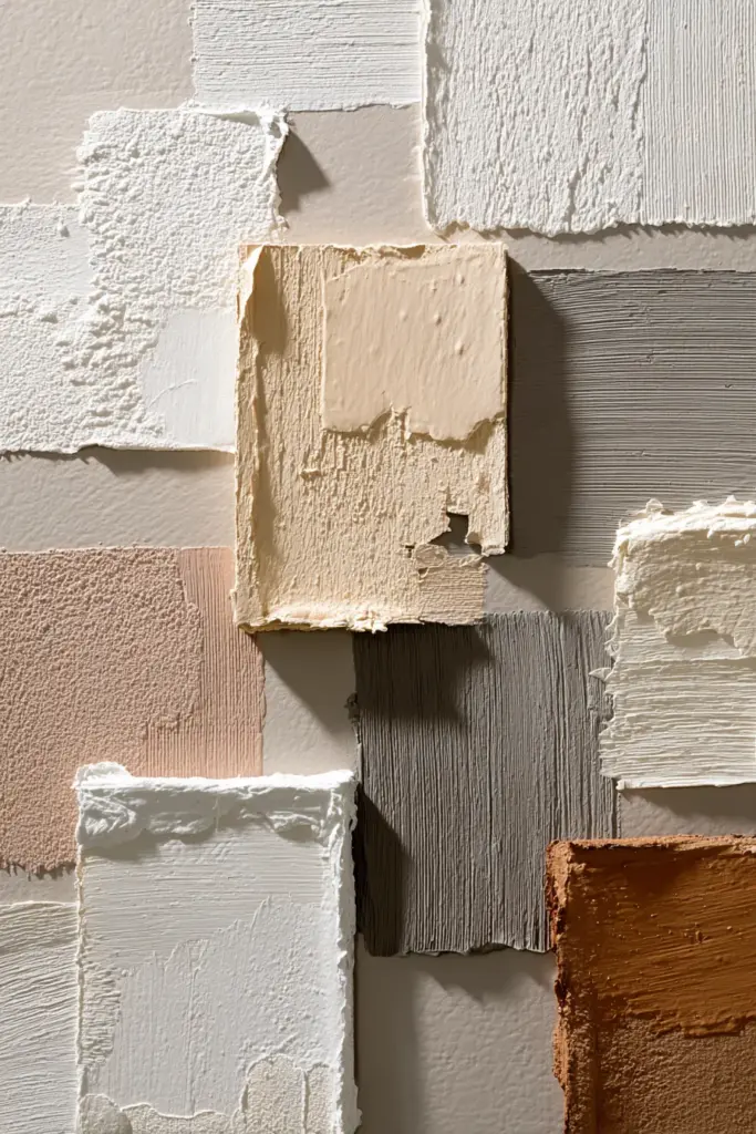 LRV Paint Swatches on Wall