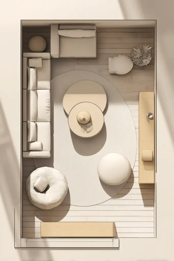 Living Room Layout Plan