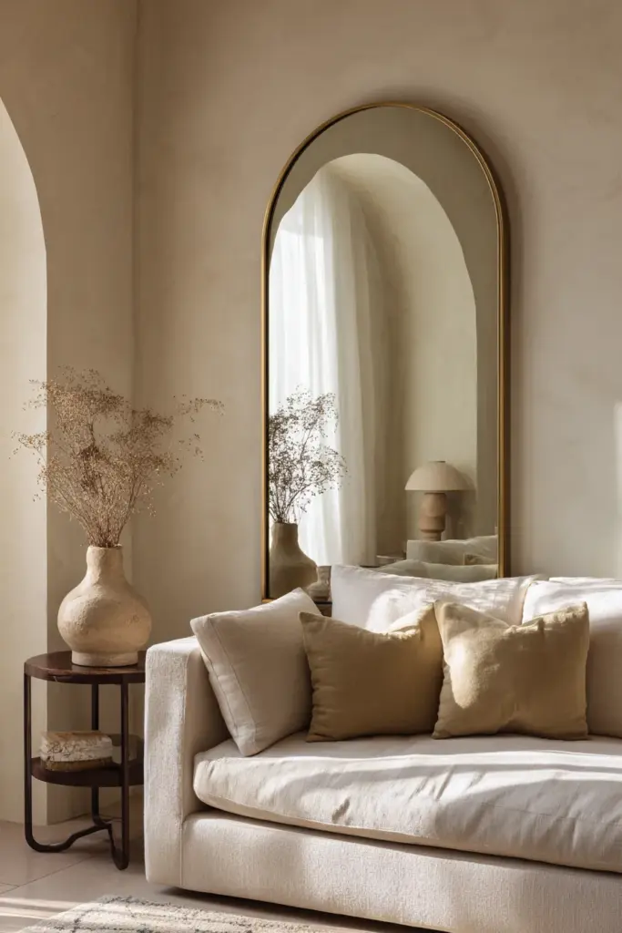 Mirror as art — light-amplifying wall