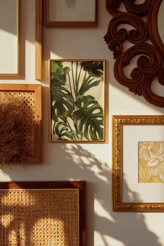 Mixed Frame Styles Close-Up Detail