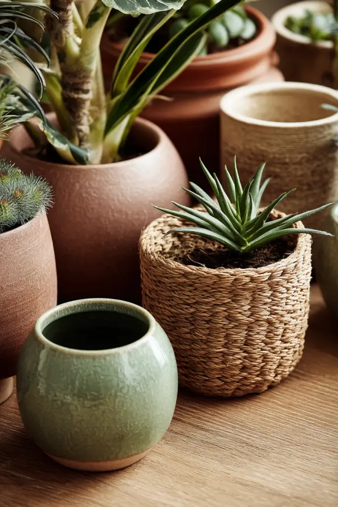 Mixed Planter Textures
