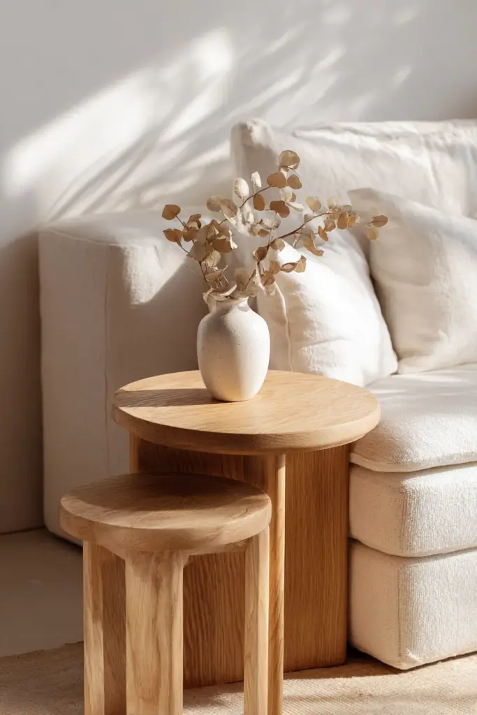 Nesting Tables in Oak
