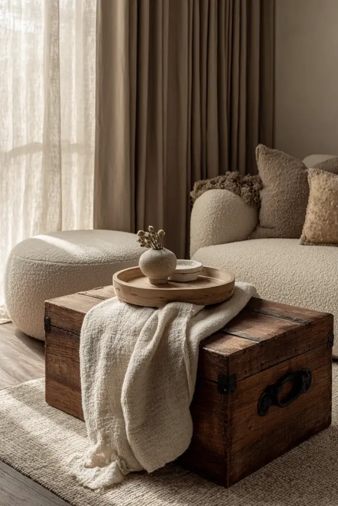 Ottoman & Trunk Storage