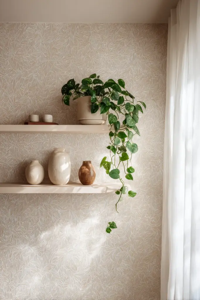 Peel-and-Stick Renter Wall